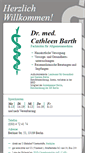 Mobile Screenshot of dr-med-barth.de